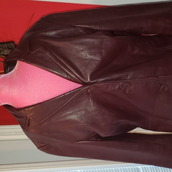 FF 💘🖤💘 REACTION KENNETH COLE BROWN SMALL JACKET COAT - Picture 2 of 12